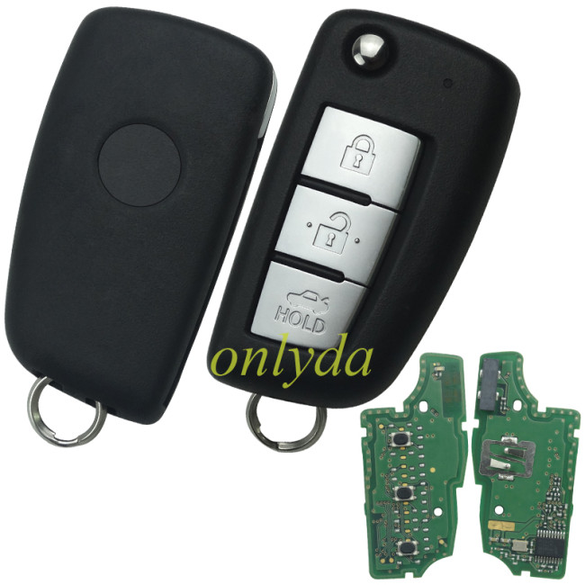 For  Nissan OEM 3 button remote 433mhz 7961M chip FCCID:CWTWB1G767