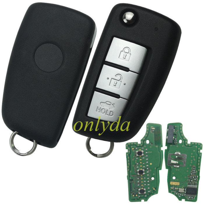 For  Nissan OEM 3 button remote 433mhz 7961M chip FCCID:CWTWB1G767