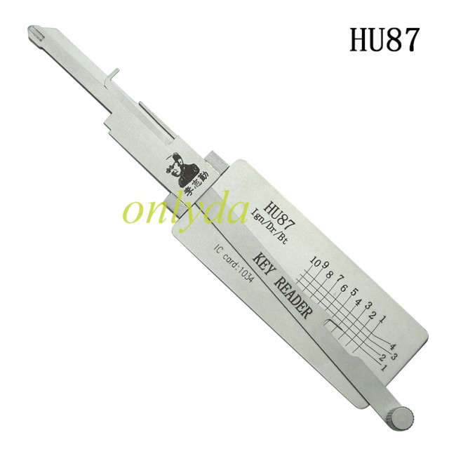 Hu87 Ign/Dr/Bt key reader locksmith tools used for Suzuki Motorcycle