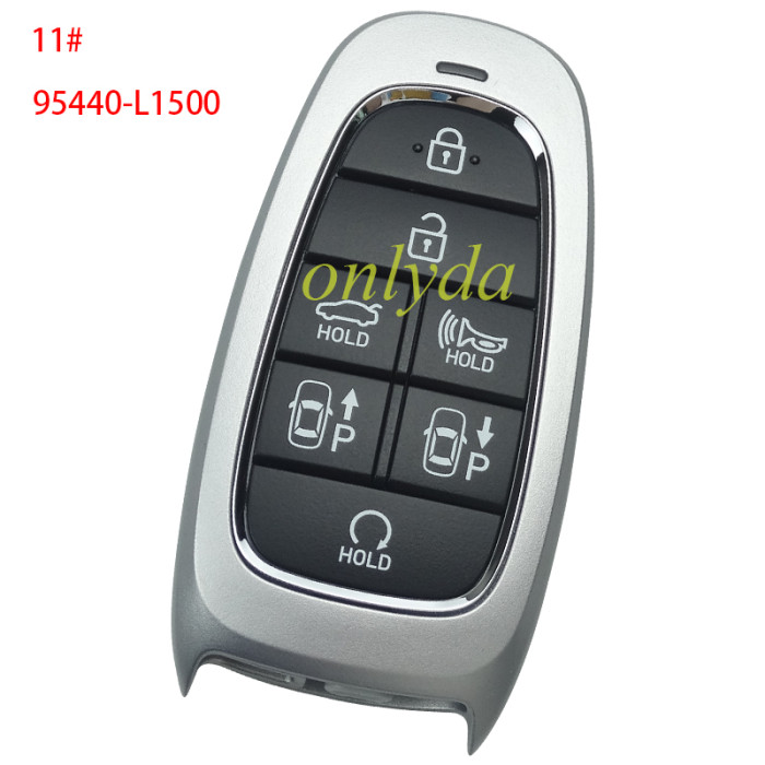 OEM Smart Key for Hyundai Grandeur Buttons:7 / Frequency:433MHz / Transponder:HITAG 3/NCF 29A / Part No: 95440-G8210/ Keyless Go / Automatic Start