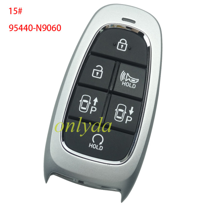 OEM Smart Key for Hyundai Grandeur Buttons:7 / Frequency:433MHz / Transponder:HITAG 3/NCF 29A / Part No: 95440-G8210/ Keyless Go / Automatic Start