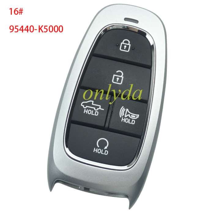 OEM Smart Key for Hyundai Grandeur Buttons:7 / Frequency:433MHz / Transponder:HITAG 3/NCF 29A / Part No: 95440-G8210/ Keyless Go / Automatic Start