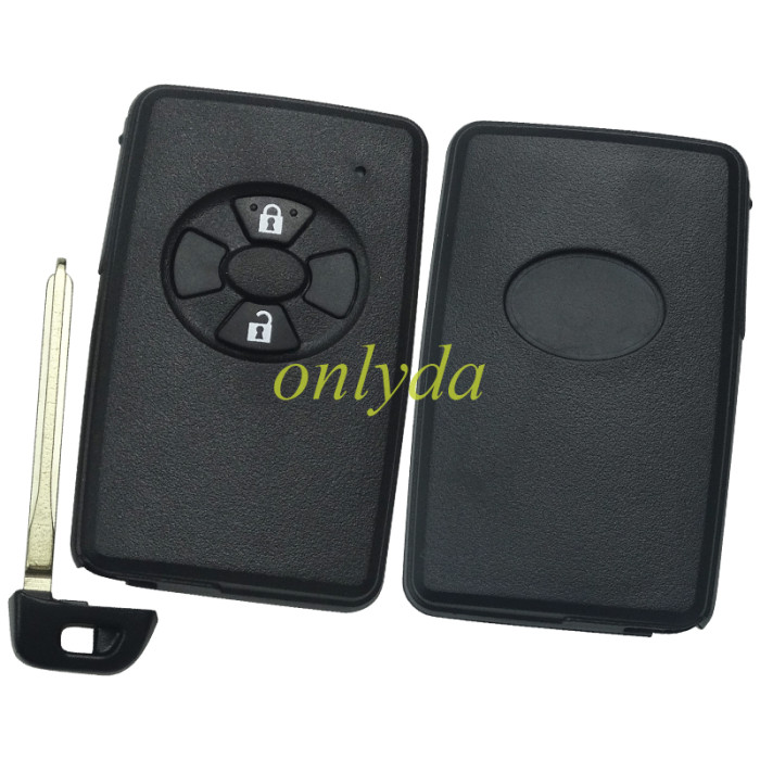 aftermarket Toyota Corolla,Yaris ，Auris RAV4 2006+ smart card, 2 button remote key with 433.92mhz  312Mhz 314Mhz 315Mhz B51EA  P1 D4 4D-71 chip  89904-52071