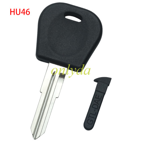Super Stronger GTL shell for  Daewoo transponder  key blank
