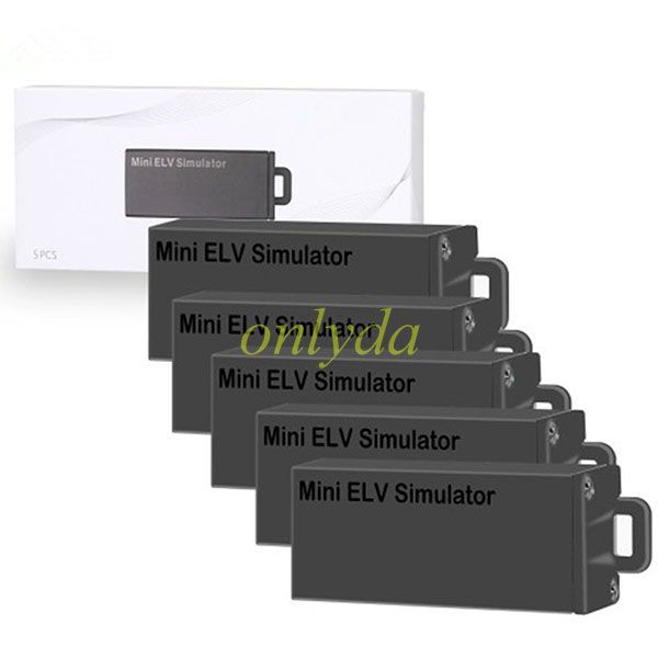 original  XHORSE MINI ELV Emulator Renew ESL  Benz 204 207 212 with VVDI MB Tool, 5pcs in one box