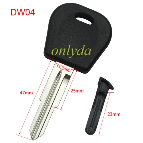Super Stronger GTL shell for Daewoo transponder  key blank