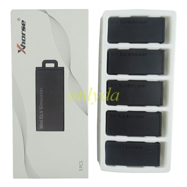 original  XHORSE MINI ELV Emulator Renew ESL  Benz 204 207 212 with VVDI MB Tool, 5pcs in one box