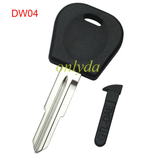 Super Stronger GTL shell for Daewoo transponder  key blank