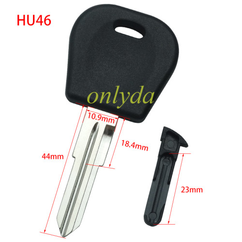 Super Stronger GTL shell for  Daewoo transponder  key blank