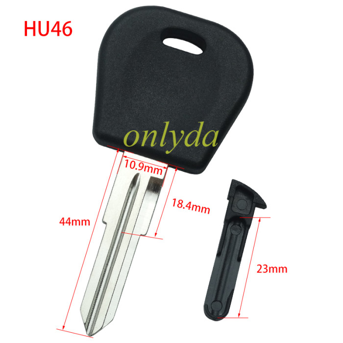 Super Stronger GTL shell for  Daewoo transponder  key blank