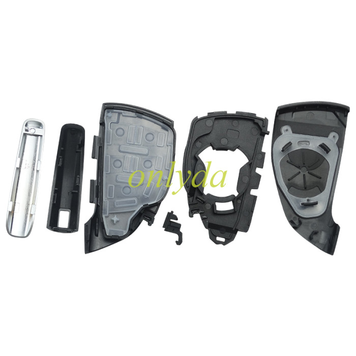 For Chevrolet remote key  shell with cross badge place(please choose button)