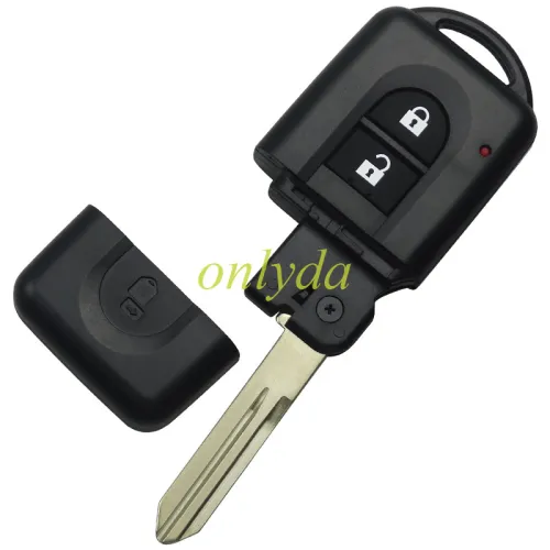 For Nissan 2 button  remote key blank
