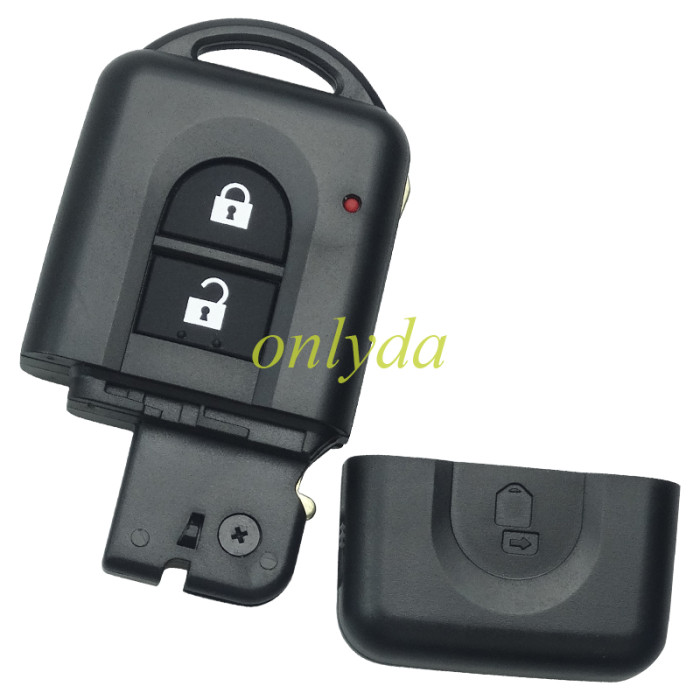 For Nissan 2 button  remote key shell without badge