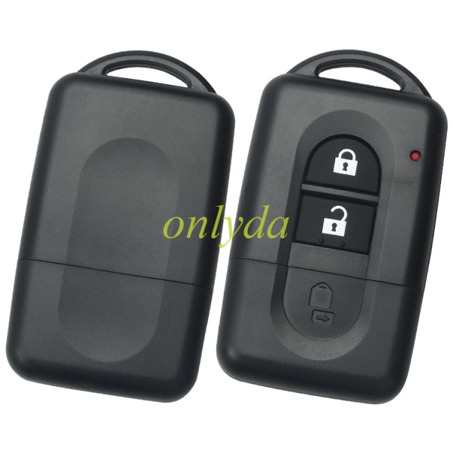 For Nissan 2 button  remote key shell without badge