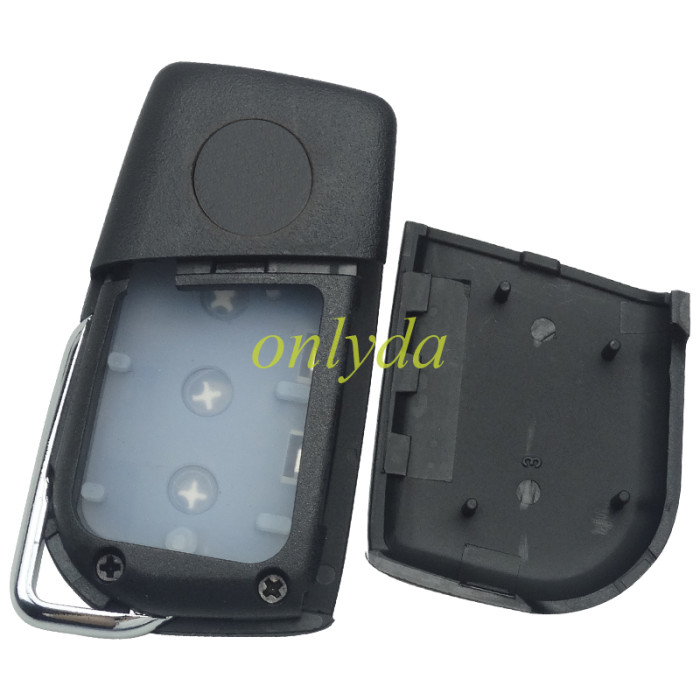 XKTO20EN For Xhorse  2ndGeneration Wire Remote key Toyota Flip 3Buttons English