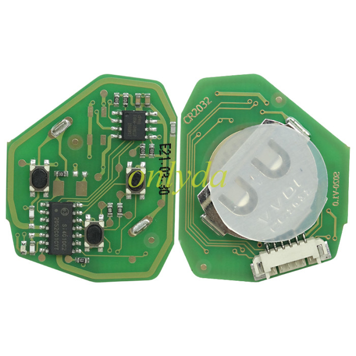 For Xhorse VVDI2 XKTO03EN Wired Universal Remote Key  Toyota Style 3 Buttons