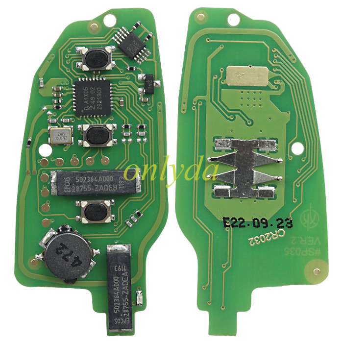 Xhorse Universal Remotes 3 button Keyless Smart remote key with Proximity function VVDI2 PN: XSKF01EN for mini key tool