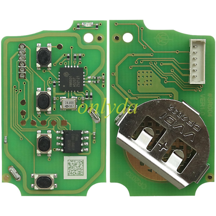 For XKHO01EN Xhorse VVDi Universal Wired Remote Key 3 + 1 Buttons