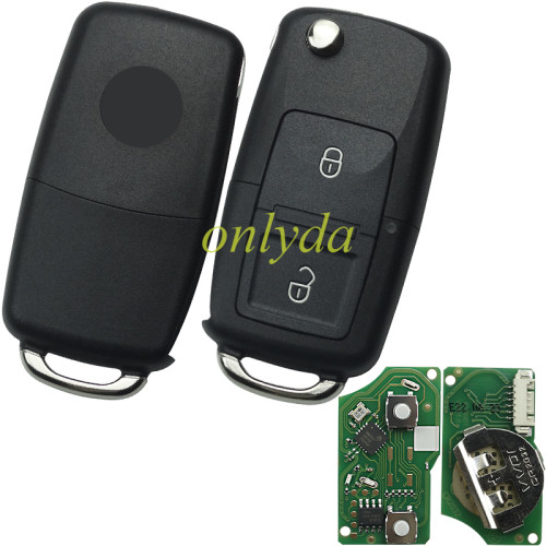 For Xhorse VVDI  Remote Key B5 Type 2 button Universal Remote Key XKB508EN