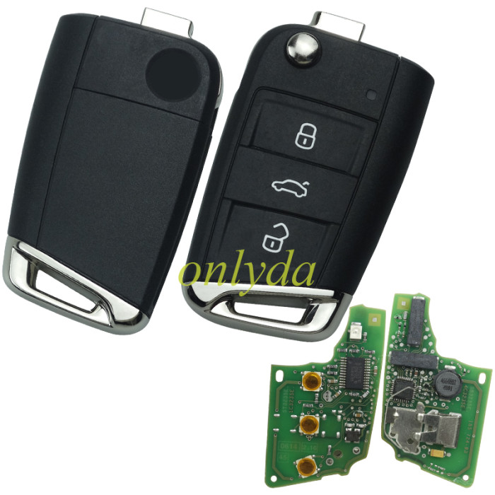 For OEM 3 button remote key with 434mhz 5GO959753M