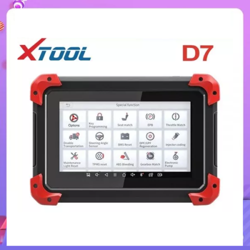 XTOOL D7 Full System Diagnostic Tools Key Programmer OBD2 Automotive Code Reader Key Coding Auto Vin OBDII Scanner Active Test