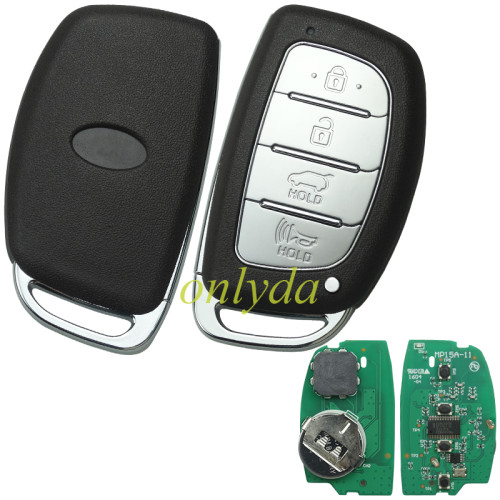 aftermarket for Hyundai Tucson Keyless 4 button remote key with 433.92MHZ with 47chip      or 95440-D3510