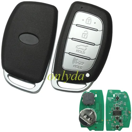 aftermarket for Hyundai Tucson Keyless 4 button remote key with 433.92MHZ with 47chip      or 95440-D3510