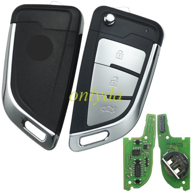 For XHORSE UNIVERSAL KNIFE STYLE FLIP Super Remote XEKF21EN  VVDI Key Tool VVDI2
