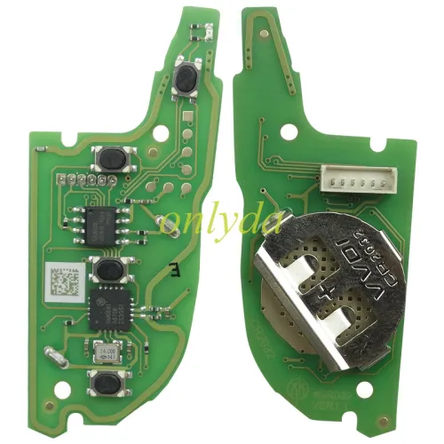 Xhorse knife style flip Wired Remote XKKF20EN for VVDI Key Tool VVDI2, 3 +1 button