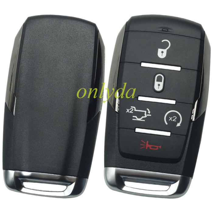 For Dodge  Ram 1500 Pickup 2019 2021 Remote key 433.92mhz with PCF7939M/HITAG AES/4A chip ,can choose the key shell  FCCID:OHT 4882056