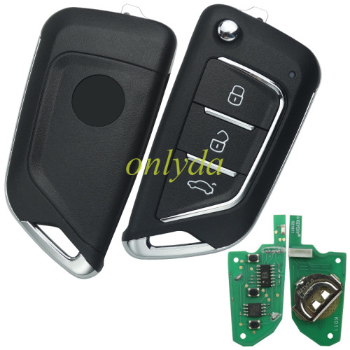 KEYDIY Remote key 3 button B21 for KD300 and KD900 to produce any model remote
