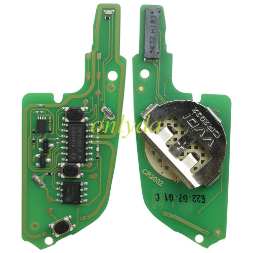 For XHORSE  XELEX0EN  Lexus type 3 button Super Model remote key