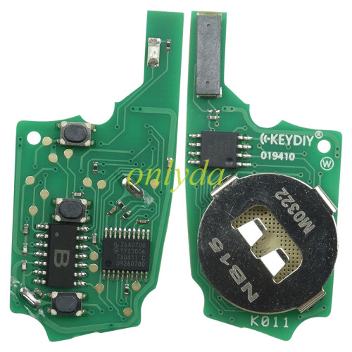 keyDIY 3 button remote key NB15 Multifunction 5 Models in  1 Model  NB-ATT-36 NB-ATT-KLSL NB-ATT-46 NB-ETT-GM NB-XTT-47  for KDX2 and KD MAX