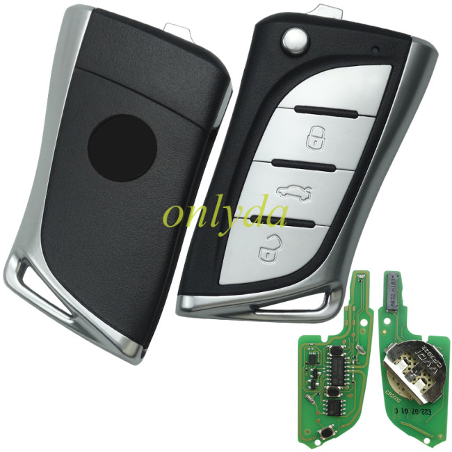 For XHORSE XELEX0EN Lexus type 3 button Super Model remote key