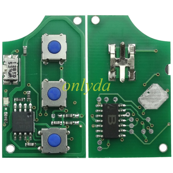For VW 3 Button remote control 6QE 959 753 with 434mhz