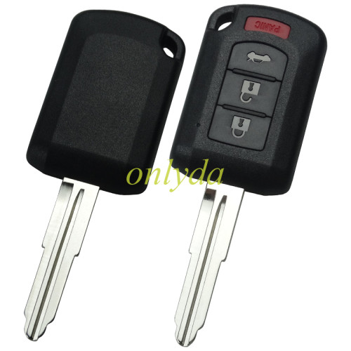 2015-2017 for  Mitsubishi Lancer Remote head key 3+1 B-315MHz  FCC: 6370B945/ ID 46
