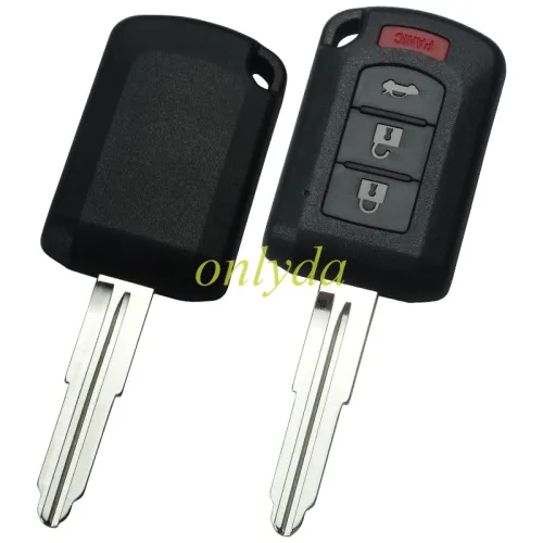 2015-2017 for  Mitsubishi Lancer Remote head key 3+1 B-315MHz  FCC: 6370B945/ ID 46