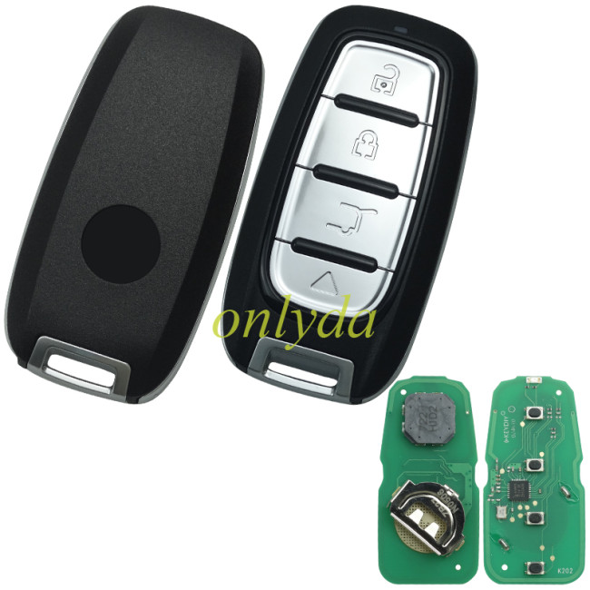 KEYDIY Remote key 4 button ZB27 smart key for KD-X2 and KD MAX
