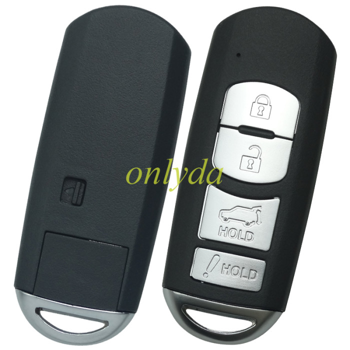 For kydz brand Mazda 8 keyless 4 button modified remote With 434mhz, with 4D63 chip,PCB SKE11B-01