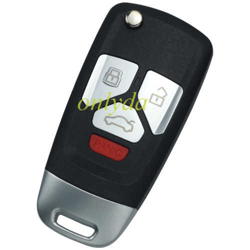 KeyDIY Brand 3+1 button remote key B27-3+1