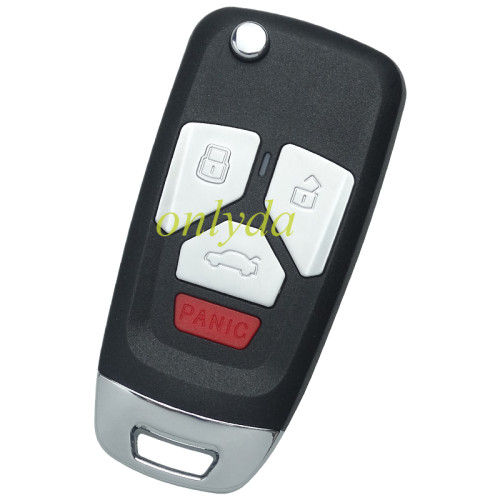 For Audi Style（4-button-with panic）XKAU02EN