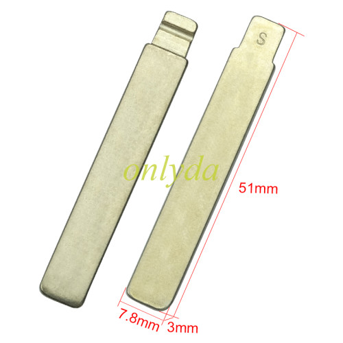 key blades specialy for  tank key cutting machine