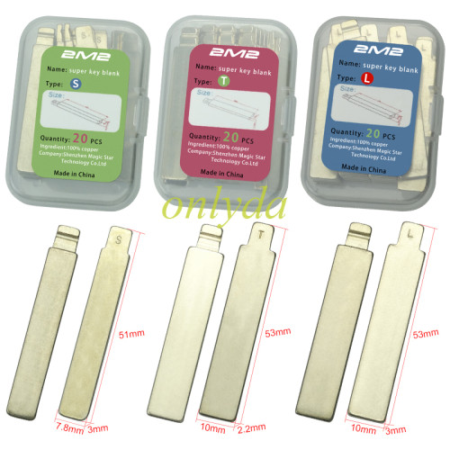 key blades specialy for  tank key cutting machine