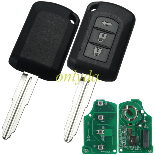2010-2019 for Mitsubishi Lancer Remote Key -3B-433MHz  FCC : 6370B943 / ID46