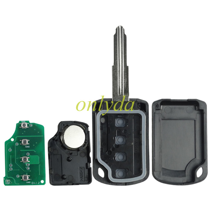 2010-2019 for Mitsubishi Lancer Remote Key -3B-433MHz  FCC : 6370B943 / ID46