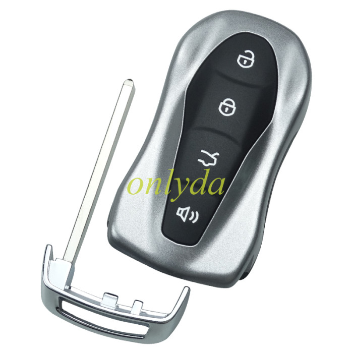 2022 for geely Azkarra remote with transponder 4A, 7938X, 433.38MHZ