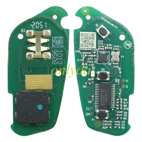 Original New Proximity Smart Key for MG HS MG6 ROEWE RX5 /I6 433MHz ID47 3 Button