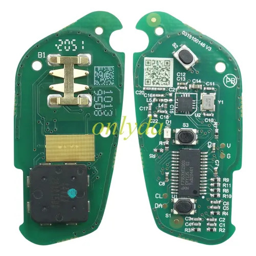 Original New Proximity Smart Key for MG HS MG6 ROEWE RX5 /I6 433MHz ID47 3 Button