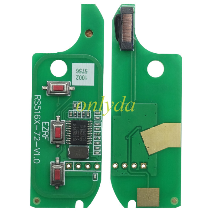 As Model:  (Delphi BSI System) FIAT：Doblo,Fiorino,Grande Punto,500 PEUGEOT:Beeper,Tepee CITROEN:Nemo ALFA ROMEO:Mito FORD:KA OPEL:Combo 3 button remote key 7946-433MHZ key profile:SIP22used on FIAT DOBLO – PUNTO