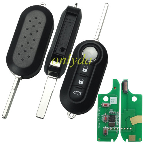 As Model:  (Delphi BSI System) FIAT：Doblo,Fiorino,Grande Punto,500 PEUGEOT:Beeper,Tepee CITROEN:Nemo ALFA ROMEO:Mito FORD:KA OPEL:Combo 3 button remote key 7946-433MHZ key profile:SIP22used on FIAT DOBLO – PUNTO